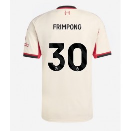 Liverpool Jeremie Frimpong #30 Uit tenue 2025-26 Korte Mouw