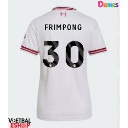 Liverpool Jeremie Frimpong #30 Uit tenue Dames 2026-27 Korte Mouw