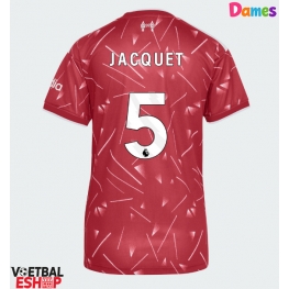 Liverpool Jeremy Jacquet #5 Thuis tenue Dames 2026-27 Korte Mouw