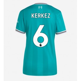 Liverpool Milos Kerkez #6 Derde tenue Dames 2025-26 Korte Mouw