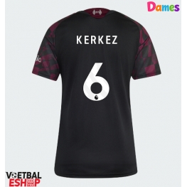 Liverpool Milos Kerkez #6 Derde tenue Dames 2026-27 Korte Mouw