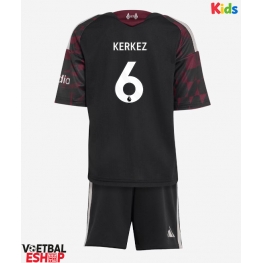 Liverpool Milos Kerkez #6 Derde tenue Kids 2026-27 Korte Mouw (+ Korte broeken)