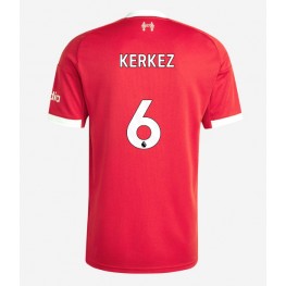 Liverpool Milos Kerkez #6 Thuis tenue 2025-26 Korte Mouw