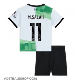 Liverpool Mohamed Salah #11 Uit tenue Kids 2023-24 Korte Mouw (+ Korte broeken)