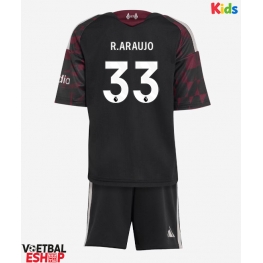 Liverpool Ronald Araujo #33 Derde tenue Kids 2026-27 Korte Mouw (+ Korte broeken)