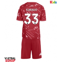 Liverpool Ronald Araujo #33 Thuis tenue Kids 2026-27 Korte Mouw (+ Korte broeken)