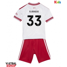 Liverpool Ronald Araujo #33 Uit tenue Kids 2026-27 Korte Mouw (+ Korte broeken)