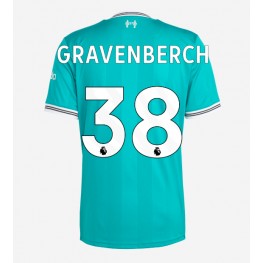 Liverpool Ryan Gravenberch #38 Derde tenue 2025-26 Korte Mouw