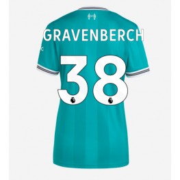 Liverpool Ryan Gravenberch #38 Derde tenue Dames 2025-26 Korte Mouw