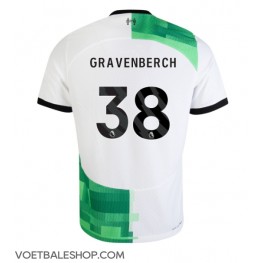 Liverpool Ryan Gravenberch #38 Uit tenue 2023-24 Korte Mouw