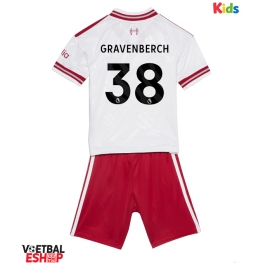 Liverpool Ryan Gravenberch #38 Uit tenue Kids 2026-27 Korte Mouw (+ Korte broeken)