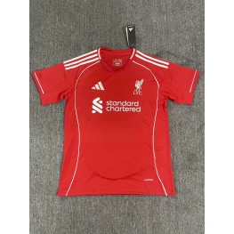 Liverpool Thuis tenue 2025-26 Korte Mouw