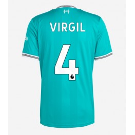 Liverpool Virgil van Dijk #4 Derde tenue 2025-26 Korte Mouw