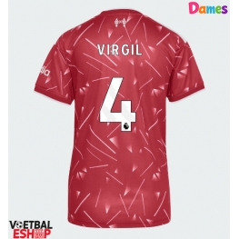 Liverpool Virgil van Dijk #4 Thuis tenue Dames 2026-27 Korte Mouw