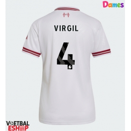 Liverpool Virgil van Dijk #4 Uit tenue Dames 2026-27 Korte Mouw