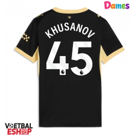 Manchester City Abdukodir Khusanov #45 Uit tenue Dames 2026-27 Korte Mouw