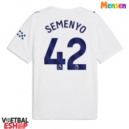 Manchester City Antoine Semenyo #42 Derde tenue 2026-27 Korte Mouw