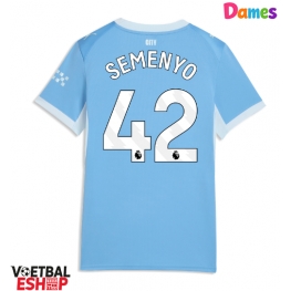 Manchester City Antoine Semenyo #42 Thuis tenue Dames 2026-27 Korte Mouw