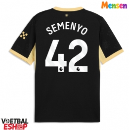 Manchester City Antoine Semenyo #42 Uit tenue 2026-27 Korte Mouw