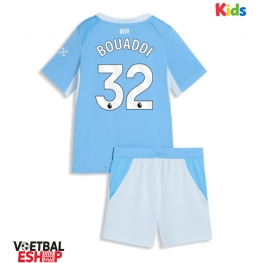Manchester City Ayyoub Bouaddi #32 Thuis tenue Kids 2026-27 Korte Mouw (+ Korte broeken)