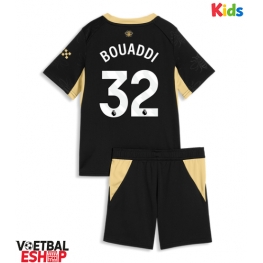 Manchester City Ayyoub Bouaddi #32 Uit tenue Kids 2026-27 Korte Mouw (+ Korte broeken)