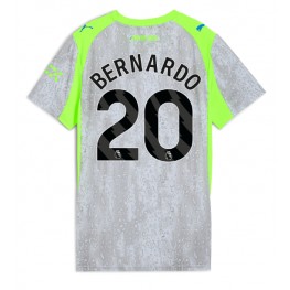Manchester City Bernardo Silva #20 Derde tenue Dames 2025-26 Korte Mouw