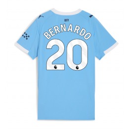 Manchester City Bernardo Silva #20 Thuis tenue Dames 2025-26 Korte Mouw