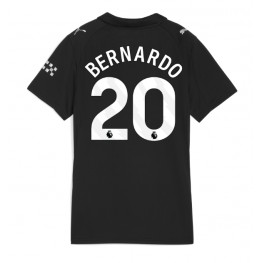 Manchester City Bernardo Silva #20 Uit tenue Dames 2025-26 Korte Mouw