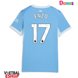 Manchester City Enzo Fernandez #17 Thuis tenue Dames 2026-27 Korte Mouw