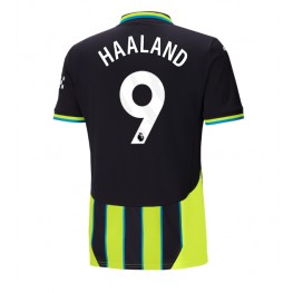 Manchester City Erling Haaland #9 Uit tenue 2024-25 Korte Mouw