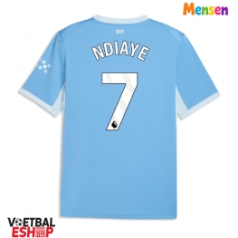 Manchester City Iliman Ndiaye #7 Thuis tenue 2026-27 Korte Mouw