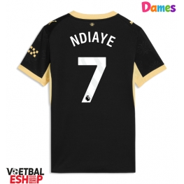 Manchester City Iliman Ndiaye #7 Uit tenue Dames 2026-27 Korte Mouw