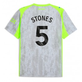 Manchester City John Stones #5 Derde tenue 2025-26 Korte Mouw