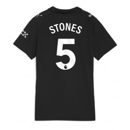 Manchester City John Stones #5 Uit tenue Dames 2025-26 Korte Mouw Manchester City John Stones #5 Uit tenue Dames 2025-26 Korte Mouw