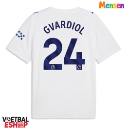 Manchester City Josko Gvardiol #24 Derde tenue 2026-27 Korte Mouw