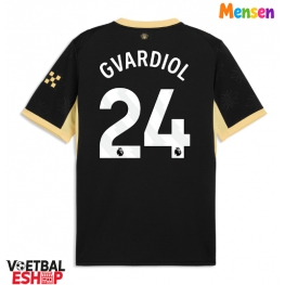 Manchester City Josko Gvardiol #24 Uit tenue 2026-27 Korte Mouw