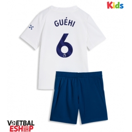 Manchester City Marc Guehi #6 Derde tenue Kids 2026-27 Korte Mouw (+ Korte broeken)