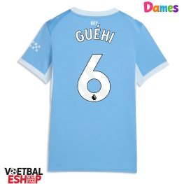 Manchester City Marc Guehi #6 Thuis tenue Dames 2026-27 Korte Mouw
