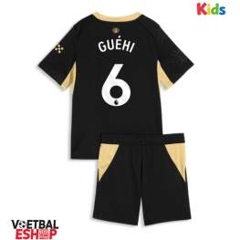 Manchester City Marc Guehi #6 Uit tenue Kids 2026-27 Korte Mouw (+ Korte broeken)
