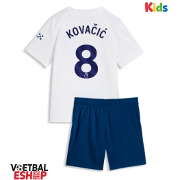 Manchester City Mateo Kovacic #8 Derde tenue Kids 2026-27 Korte Mouw (+ Korte broeken)