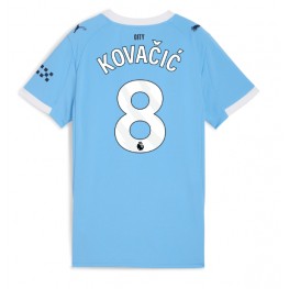 Manchester City Mateo Kovacic #8 Thuis tenue Dames 2025-26 Korte Mouw