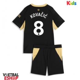 Manchester City Mateo Kovacic #8 Uit tenue Kids 2026-27 Korte Mouw (+ Korte broeken)