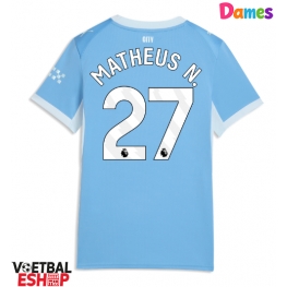 Manchester City Matheus Nunes #27 Thuis tenue Dames 2026-27 Korte Mouw