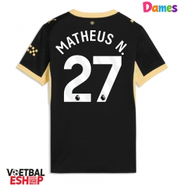 Manchester City Matheus Nunes #27 Uit tenue Dames 2026-27 Korte Mouw