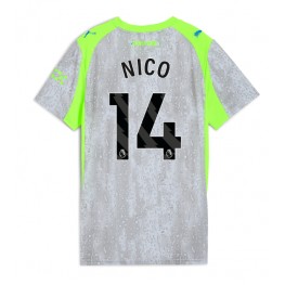 Manchester City Nico Gonzalez #14 Derde tenue Dames 2025-26 Korte Mouw