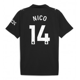 Manchester City Nico Gonzalez #14 Uit tenue 2025-26 Korte Mouw