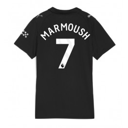 Manchester City Omar Marmoush #7 Uit tenue Dames 2025-26 Korte Mouw Manchester City Omar Marmoush #7 Uit tenue Dames 2025-26 Korte Mouw