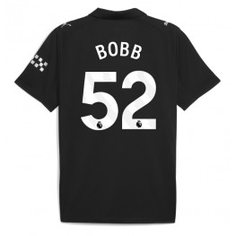 Manchester City Oscar Bobb #52 Uit tenue 2025-26 Korte Mouw