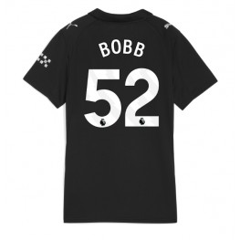 Manchester City Oscar Bobb #52 Uit tenue Dames 2025-26 Korte Mouw