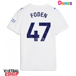Manchester City Phil Foden #47 Derde tenue Dames 2026-27 Korte Mouw